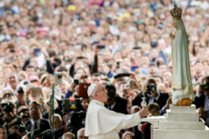 Voyage apostolique du pape François à Fatima.