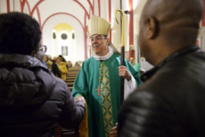 Mgr Michel AUPETIT, évêque de Nanterre à Chaville, Hauts-de-Seine, France.