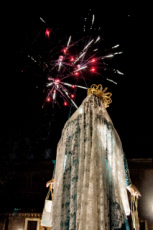 Fête de Noantri, procession de la Madone du Fleuve à Rome, Italie.