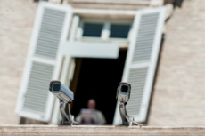 Sécurité au Vatican, caméras de sécurité.