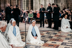 Festival Via Aeterna, messe solennelle en l'église abbatiale au Mont St Michel