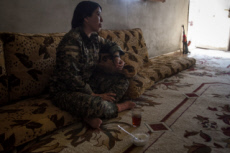 Rojda FELAT, commandante des Forces démocratiques syriennes.