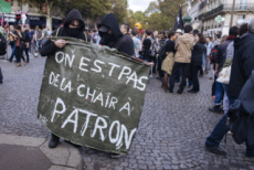 Manifestations contre les ordonnances réformant le code du travail