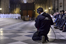 Messe de rentrée des étudiants d'Ile-de-France, à Paris.