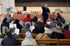 1ère journée mondiale des pauvres, paroisse St Jean Baptiste de Belleville à Paris
