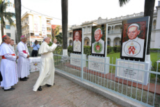 Voyage apostolique du pape François en Bangladesh.