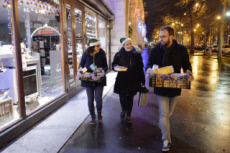 Maraude de Noël du Secours Populaire Français