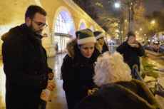 Maraude de Noël du Secours Populaire Français