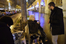 Maraude de Noël du Secours Populaire Français
