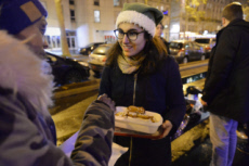 Maraude de Noël du Secours Populaire Français