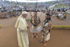 Voyage apostolique du pape François au Pérou. Rencontre avec les peuples autochtones d'Amazonie
