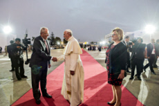 Voyage apostolique du pape François au Pérou.