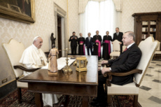 Le président turc Recep Tayyip ERDOGAN reçu au Vatican.