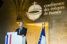 Le président de la République, Emmanuel MACRON, invité par la CEF.