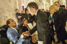 Le président de la République, Emmanuel MACRON, invité par la CEF.