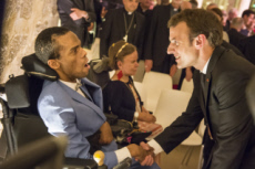 Le président de la République, Emmanuel MACRON, invité par la CEF.