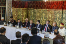 Conseil français du culte musulman lors de la Nuit du doute à Paris.