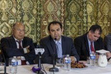 Dalil BOUBAKER, Ahmet OGRAS et Anouar KBIBECH.