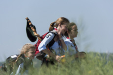 Meaux, pèlerinage inter-scout pour la paix.