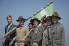 Meaux, pèlerinage inter-scout pour la paix.