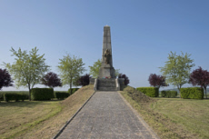 Monument Notre-Dame de la Marne à Barcy, France.