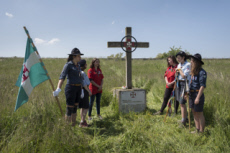 Meaux, pèlerinage inter-scout pour la paix.