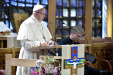 Voyage apostolique du pape François en Suisse.