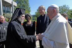 Voyage apostolique du pape François en Suisse.