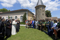 Voyage apostolique du pape François en Suisse.