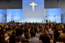 Voyage apostolique du pape François en Suisse, messe à Genève.
