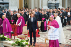 26/06/18: Emmanuel MACRON à la Basilique St Jean de Latran, Rome
