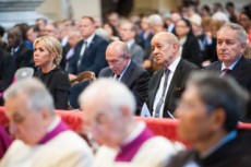 Le président Emmanuel MACRON à la Basilique Saint Jean de Latran à Rome