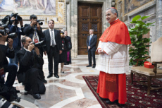 Nouveau cardinal, portrait du Card. Giovanni Angelo BECCIU.