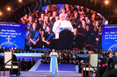 Voyage apostolique du pape François en Irlande. Fête des familles.