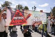 Marche pour le climat à Paris.