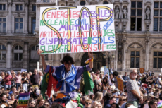 Marche pour le climat à Paris.
