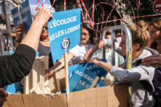 Marche pour le climat à Paris.