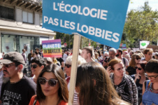 Marche pour le climat à Paris.