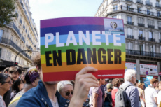 Marche pour le climat à Paris.