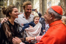 Le Card. Angelo DE DONATIS prend possession de son titre cardinalice.