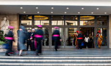 Synode des évêques au Vatican. Arrivée des évêques.