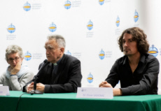 Conférence de presse avec les victimes de prêtres pédophiles