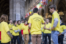 2018, messe de rentrée des étudiants d'Ile-de-France.