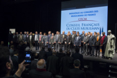 Congrès des musulmans de France à Paris.