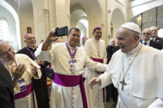 JMJ 2019 au Panama. Le pape François rencontre les évêques d'Amérique centrale