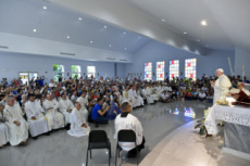 JMJ 2019 au Panama. le pape François.
