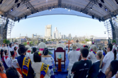 JMJ 2019 au Panama. Chemin de croix avec le pape François.