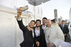 JMJ 2019 au Panama. le pape François.