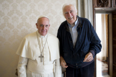Le pape François reçoit Jean VANIER au Vatican.