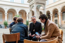 Interview de Mgr Georges PONTIER lors du sommet sur la pédophilie et les abus sexuels à Rome